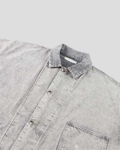 【30% OFF / Last 2】tsuzuli｜COVERALLS JACKET (BLACK FADE)