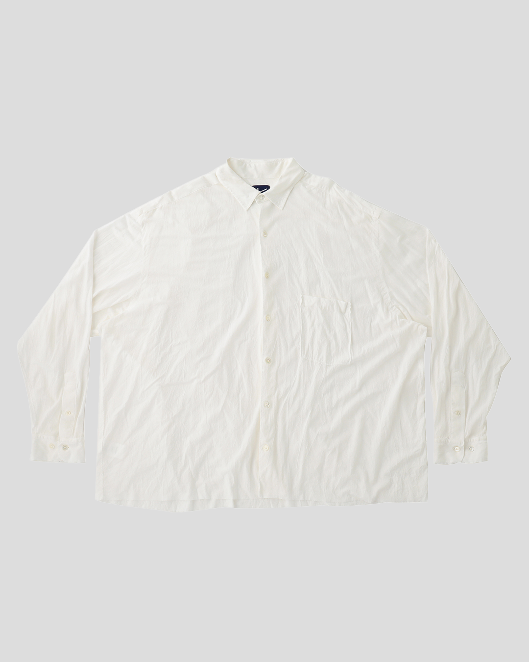【40% OFF / Last 1】KANEMASA PHIL. 2024SS｜46G Artisan Jersey Shirt (WHITE)