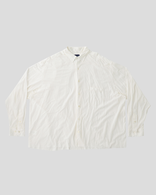 【40% OFF / Last 1】KANEMASA PHIL. 2024SS｜46G Artisan Jersey Shirt (WHITE)