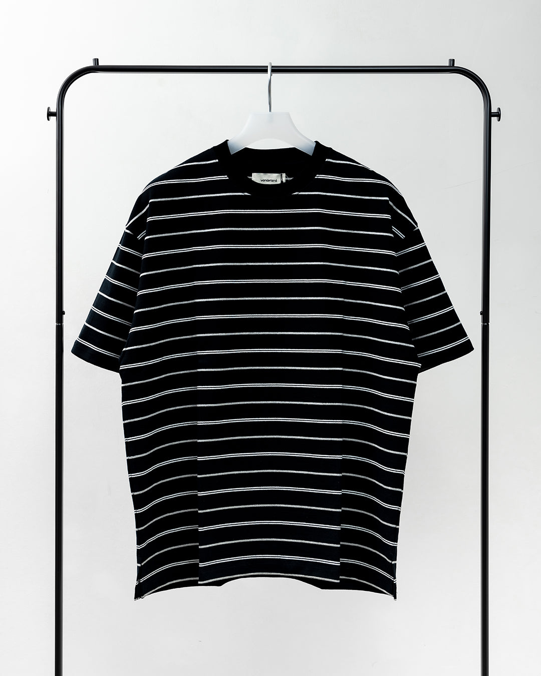 WONDERLAND｜Border T-shirts (BLACK)