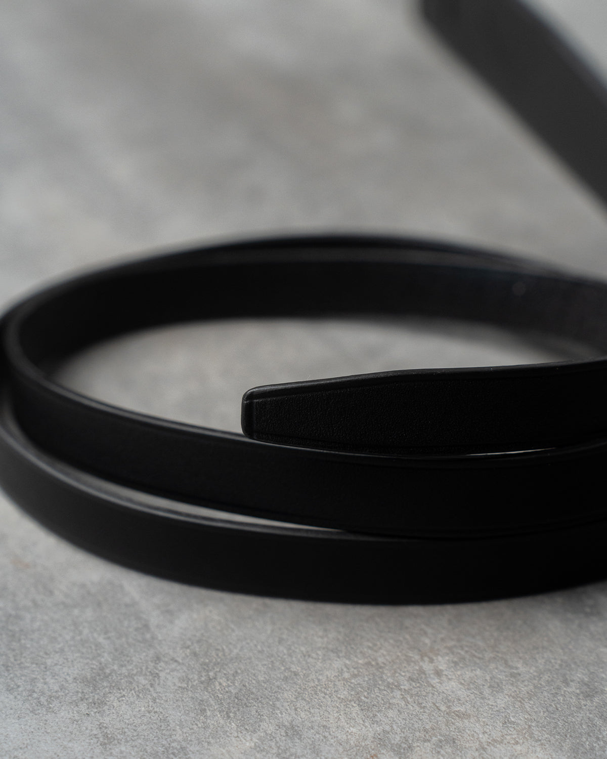 LO｜THROUGH BELT (Black)