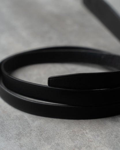 LO｜THROUGH BELT (Black)