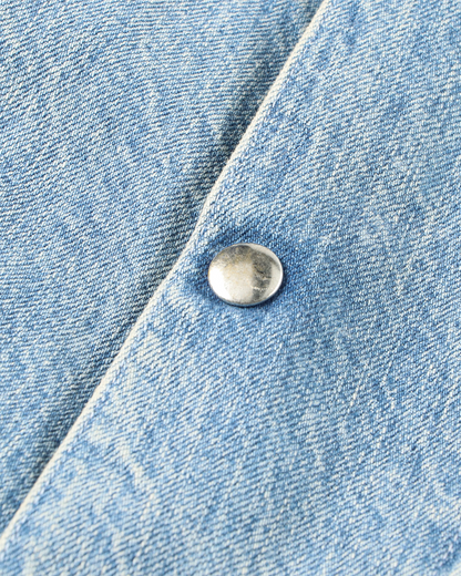 【30% OFF】tsuzuli｜COVERALLS JACKET (INDIGO FADE)