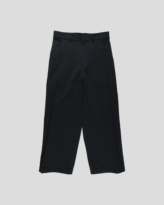 【40% OFF / Last 1】KANEMASA PHIL. 2024AW｜36G ECONYL Solid Balloon Trousers (BLACK)