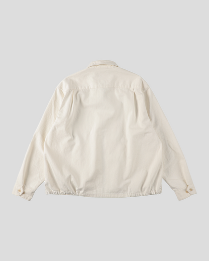 【30% OFF / Last 1】tsuzuli｜SPORTS JACKET DENIM (WHITE)