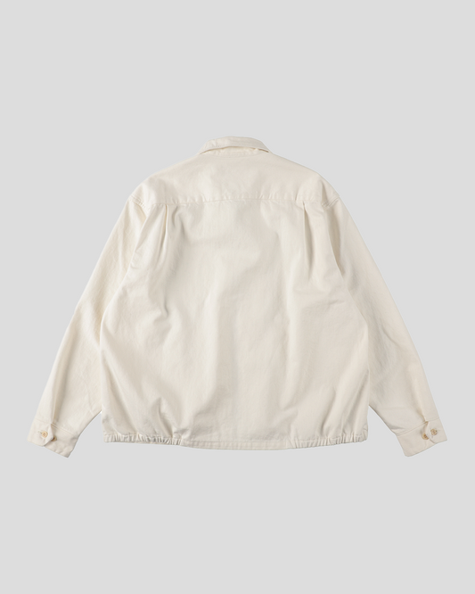 【30% OFF / Last 1】tsuzuli｜SPORTS JACKET DENIM (WHITE)