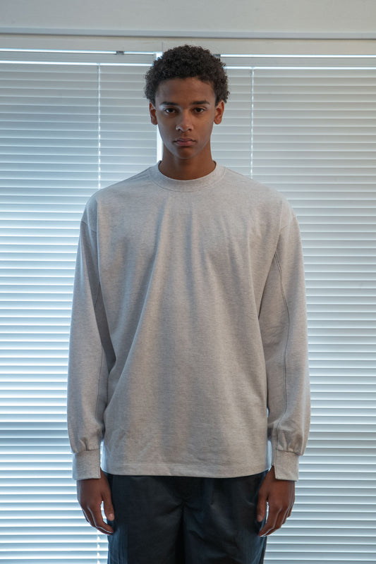 WONDERLAND｜Wind L/S T-shirts (ASH GRAY)