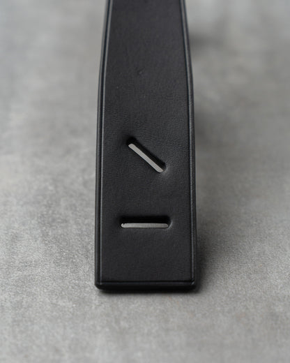 LO｜THROUGH BELT (Black)