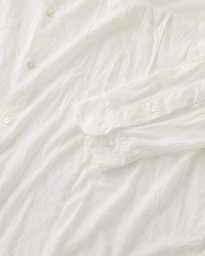 【40% OFF / Last 1】KANEMASA PHIL. 2024SS｜46G Artisan Jersey Shirt (WHITE)