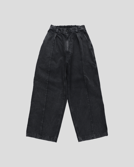 【30% OFF】tsuzuli｜EZ CP TROUSER PANTS FADE (BLACK)