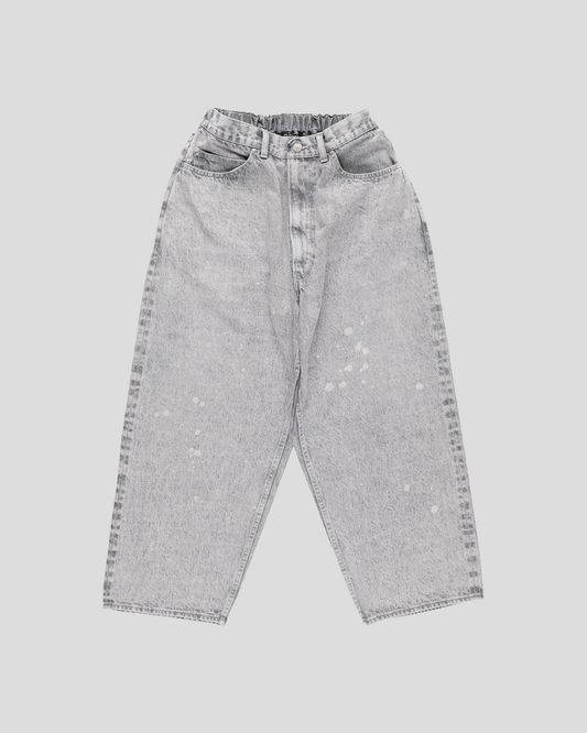 【30% OFF / Last 1】tsuzuli 2023SS｜EZ DENIM 5P PANTS (BLACK FADE)