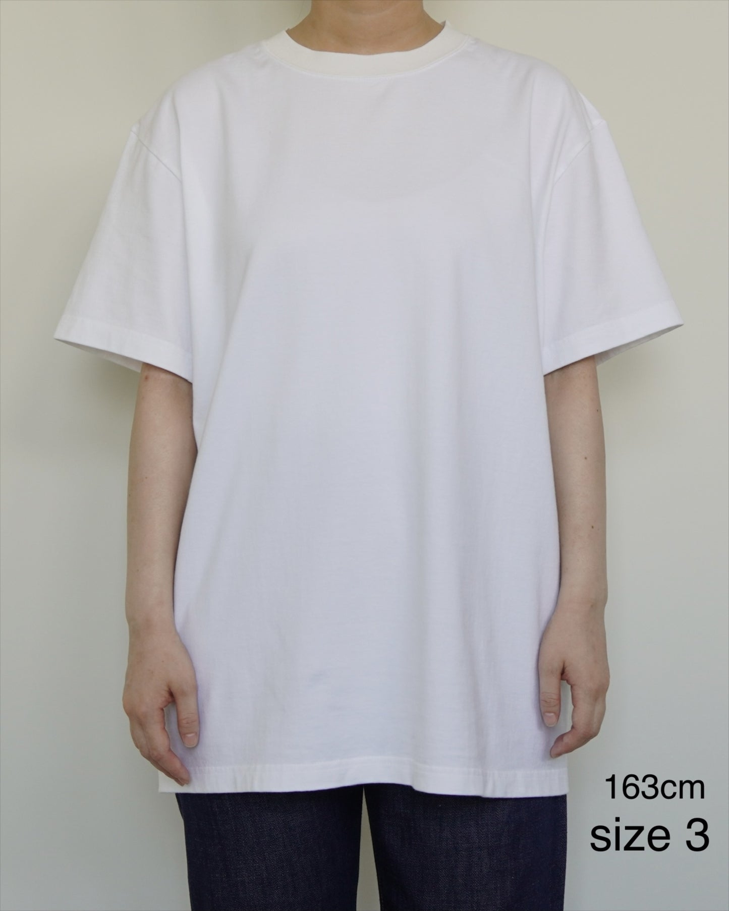 YONETOMI｜NEW BASIC T-SHIRT (WHITE)