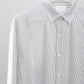 KANEMASA PHIL. 2024AW｜46G Atmosphere Stripe Shirt (WHITE NAVY)