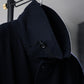 UNTRACE 2024AW｜LAMBS WOOL MELTON TRNECH JACKET (DARK NAVY)