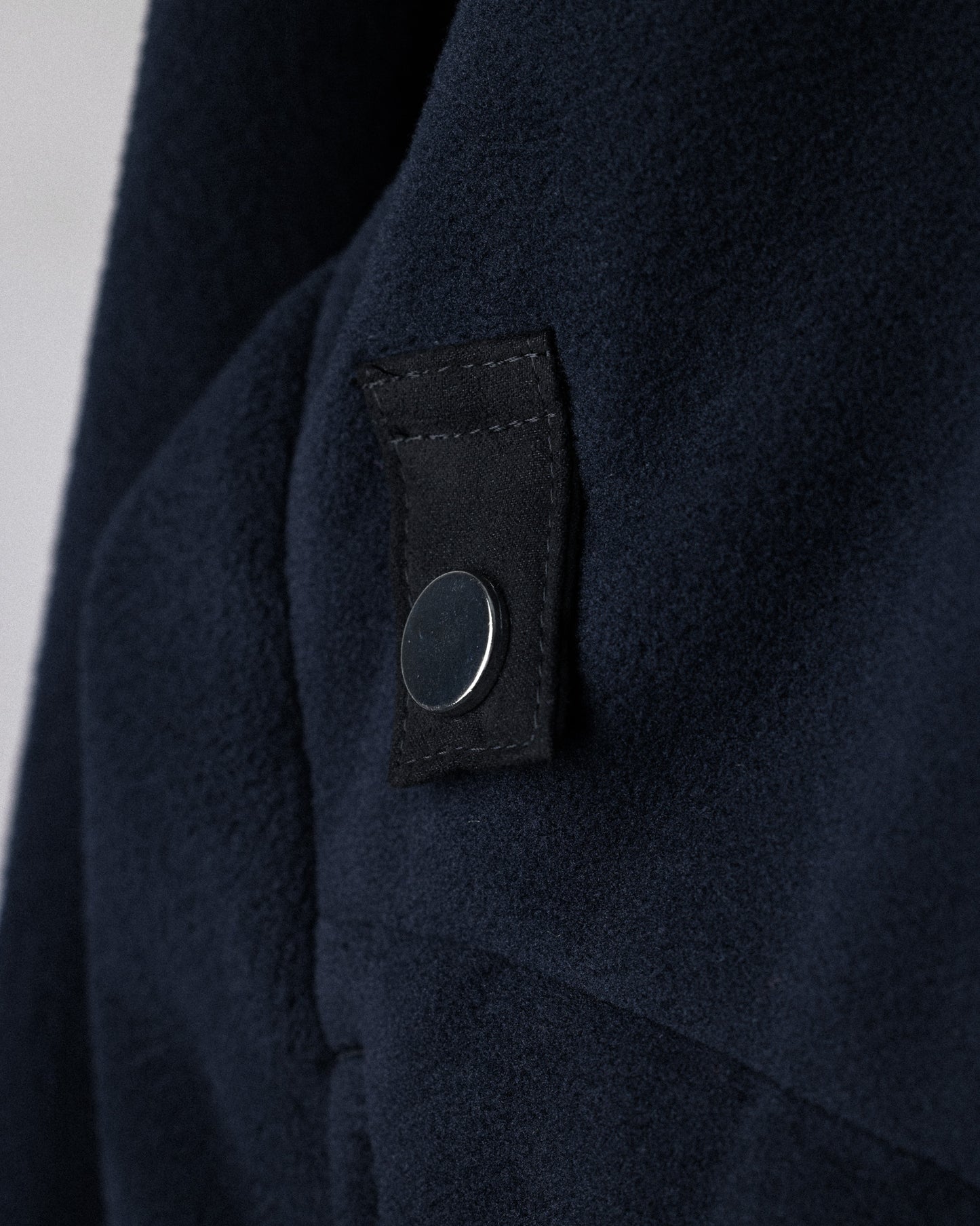 UNTRACE 2024AW｜POLARTEC FLEECE ZIPPER CARDIGAN (DARK NAVY)