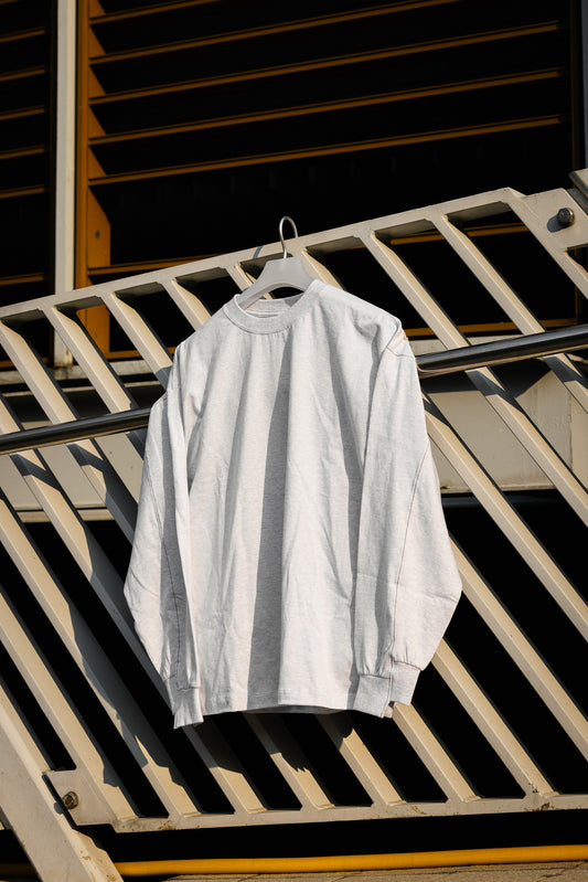 WONDERLAND｜Wind L/S T-shirts (ASH GRAY)