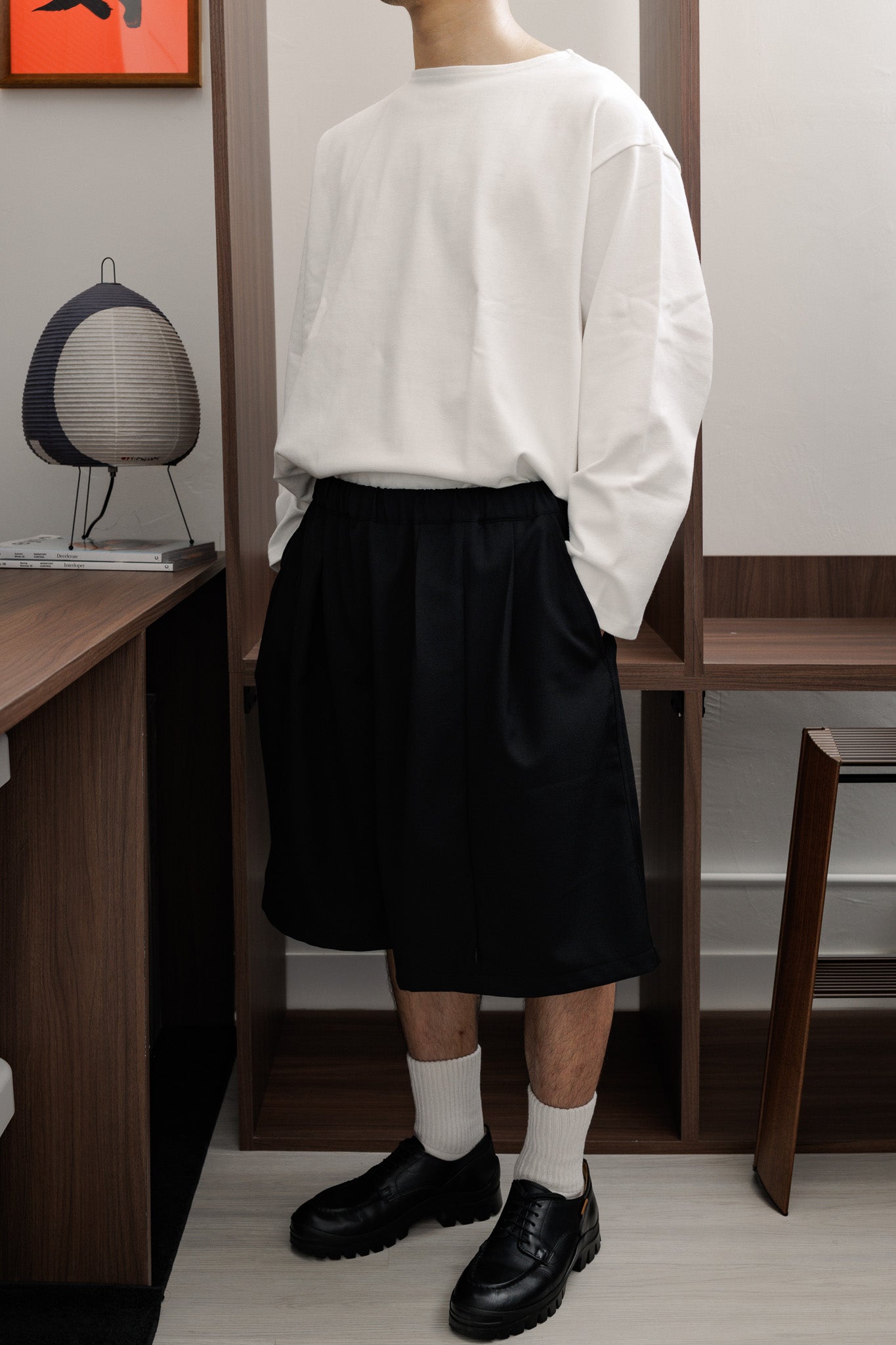 tsuzuli｜BSQ BOAT NECK LONG SLEEVE (WHITE)