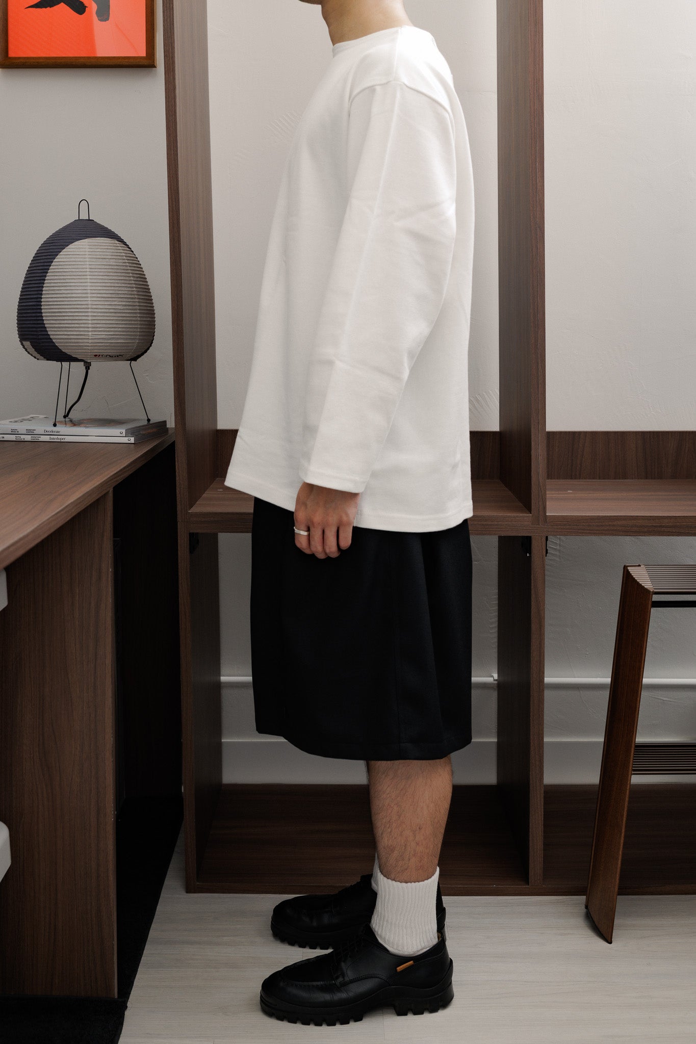 tsuzuli｜BSQ BOAT NECK LONG SLEEVE (WHITE)