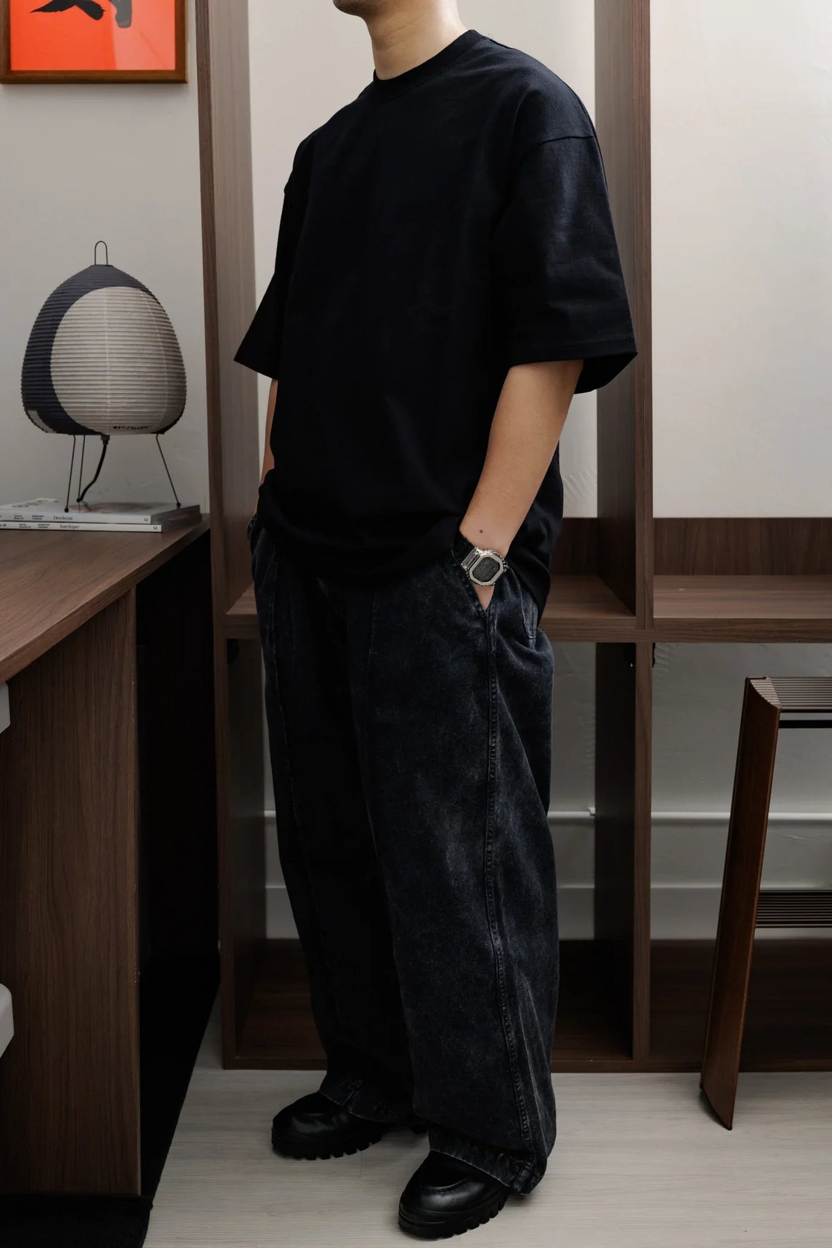 kan｜SICK TEE (BLACK)
