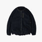 UNTRACE 2024AW｜POLARTEC FLEECE ZIPPER CARDIGAN (DARK NAVY)