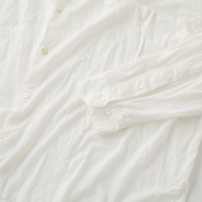 KANEMASA PHIL. 2024AW｜46G Artisan Shirt (WHITE)