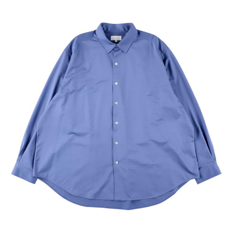 KANEMASA PHIL. 2024AW｜46G Atmosphere Shirt (ULTRAMARINE)