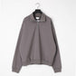 KANEMASA PHIL. 2024AW｜36G Super Fine Gauge Half Zip Pullover (CHARCAOL)