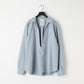 KANEMASA PHIL. 2024AW｜36G Ideal Wool Varruse Shirt (BLUE GRAY)