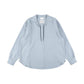 KANEMASA PHIL. 2024AW｜36G Ideal Wool Varruse Shirt (BLUE GRAY)