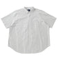 KANEMASA PHIL.｜46GアトモスフィアストライプSSシャツ(WHITE NAVY)