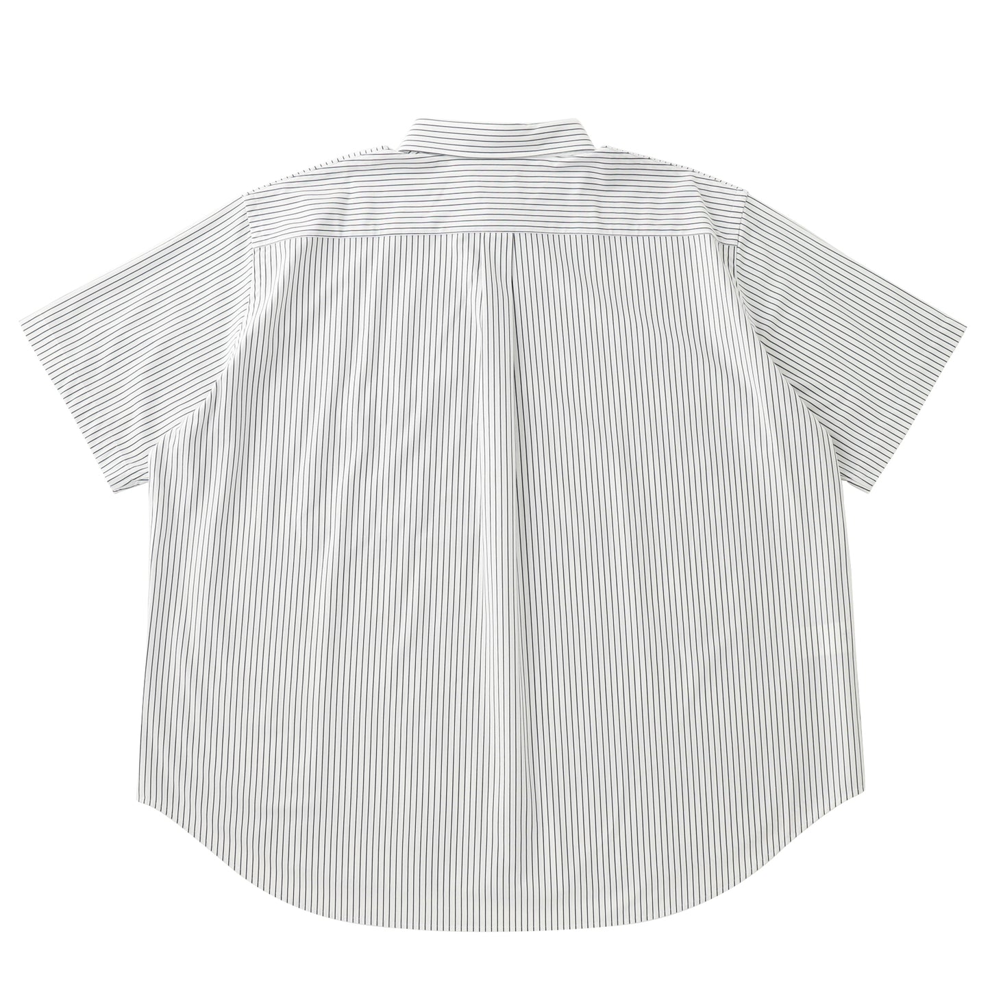 KANEMASA PHIL.｜46G 大氣條紋SS襯衫（白海軍藍）