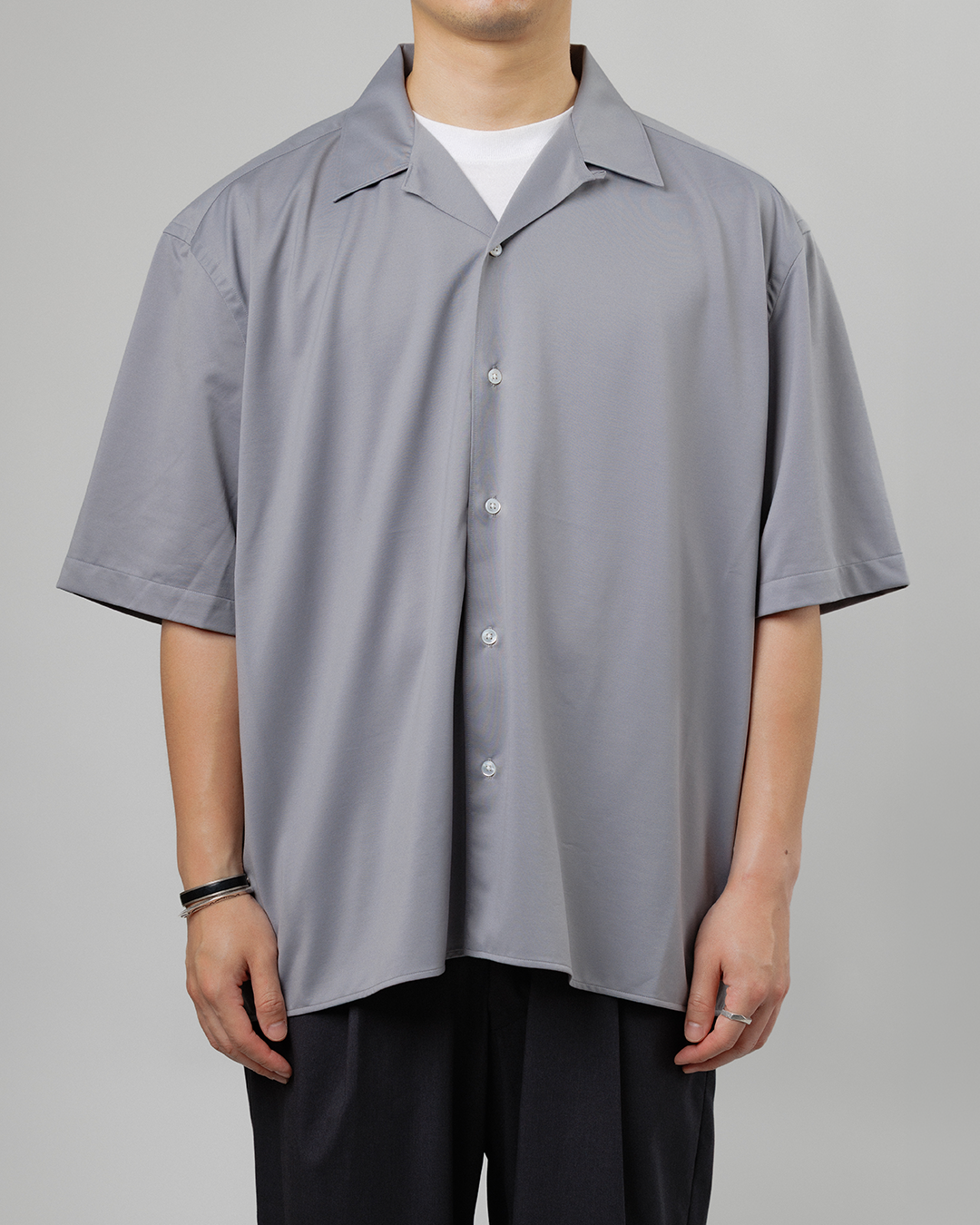 【Last 1】KANEMASA PHIL.｜46G Ether Shirt (GREY)