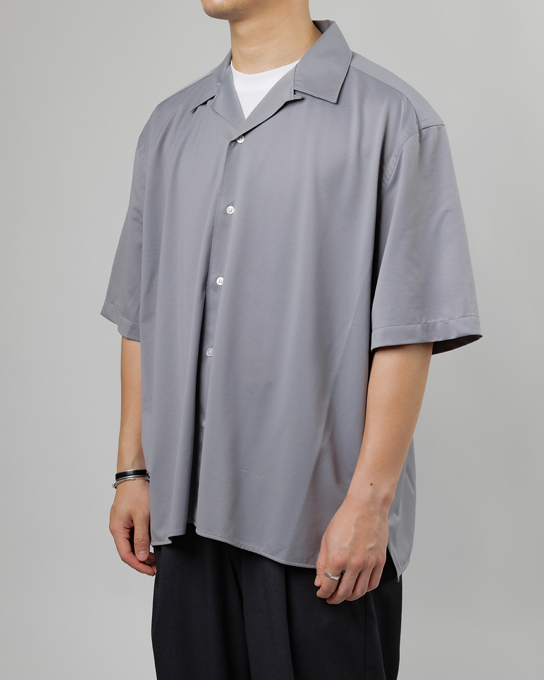 【Last 1】KANEMASA PHIL.｜46G Ether Shirt (GREY)