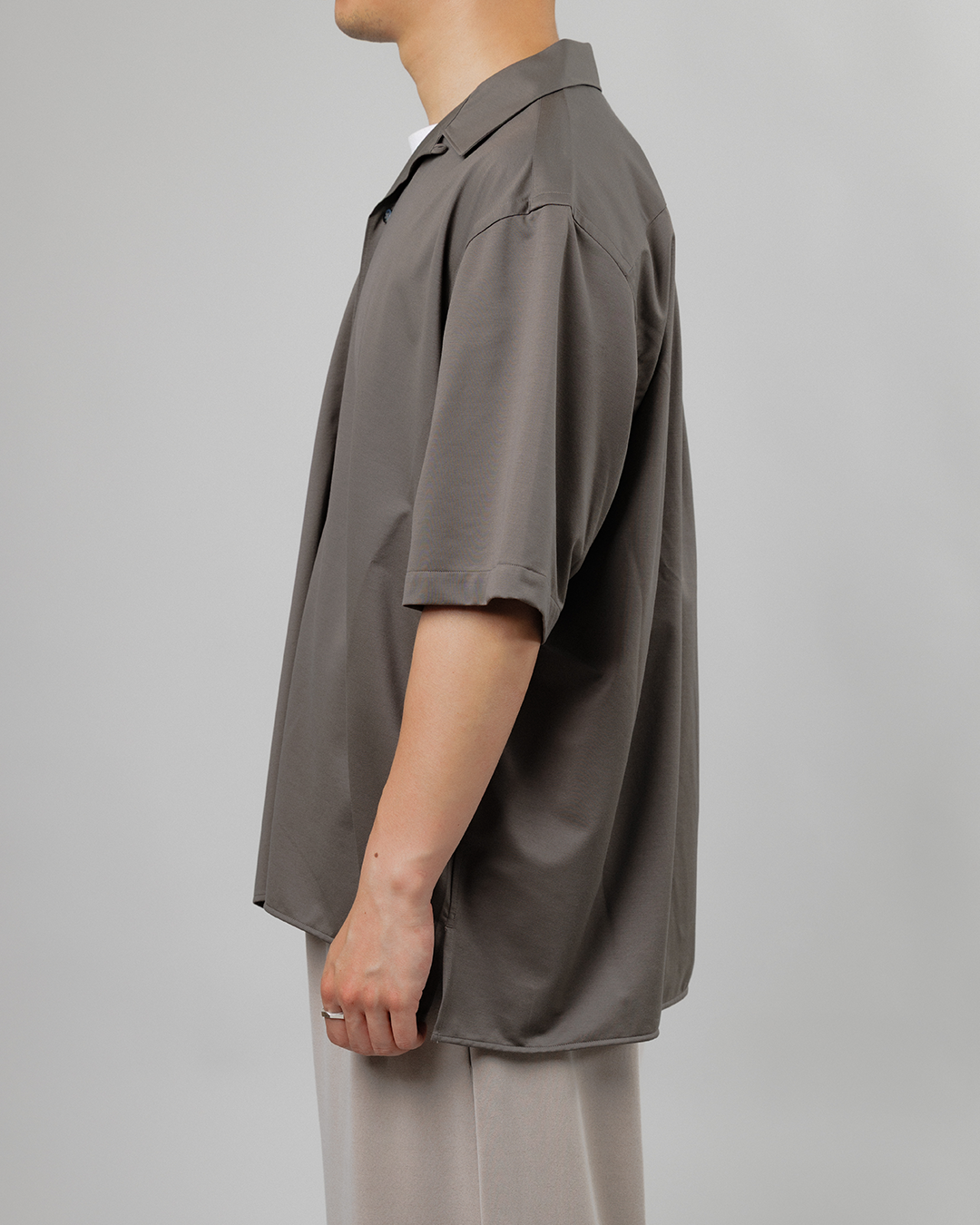 KANEMASA PHIL.｜46G Ether Shirt (CHARCOAL)