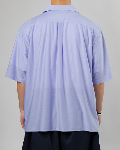 KANEMASA PHIL.｜46G Stripe Ether Shirt (BLUE)