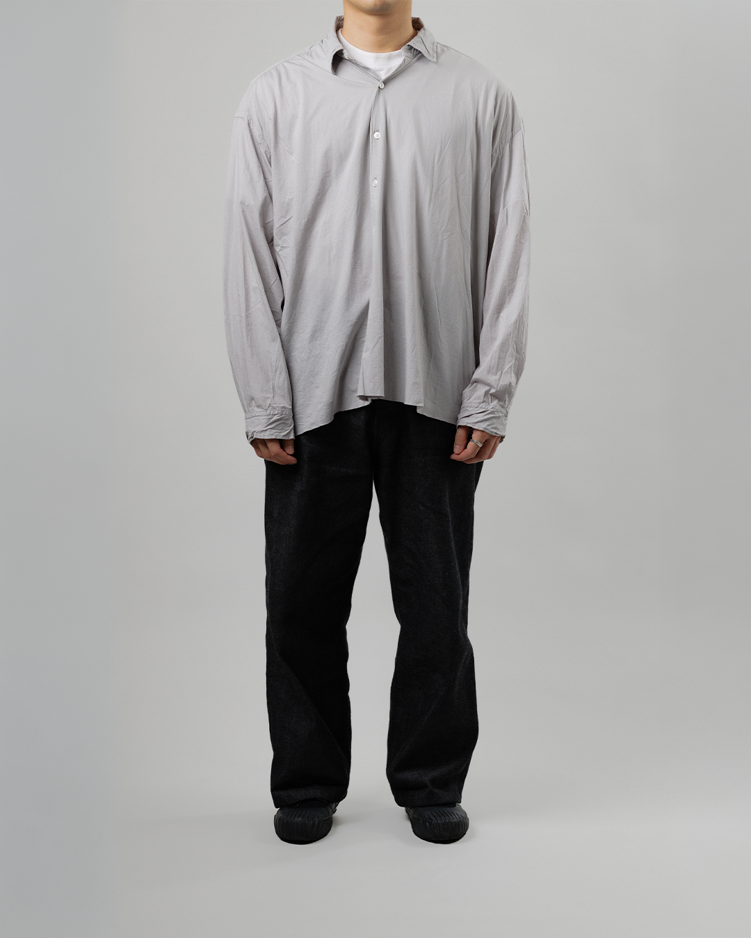 KANEMASA PHIL.｜46G Artisan Shirt (GREY)