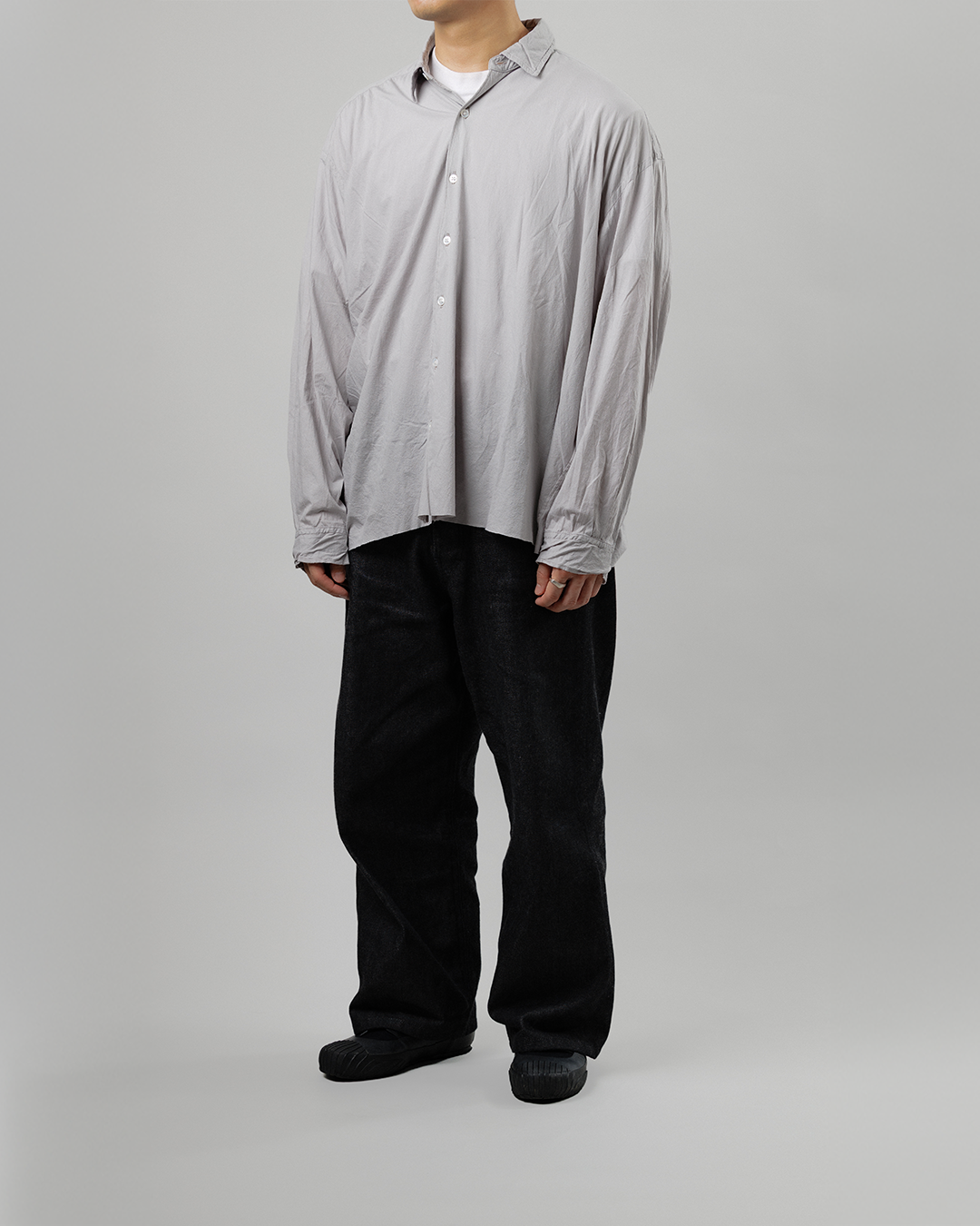 KANEMASA PHIL.｜46G Artisan Shirt (GREY)