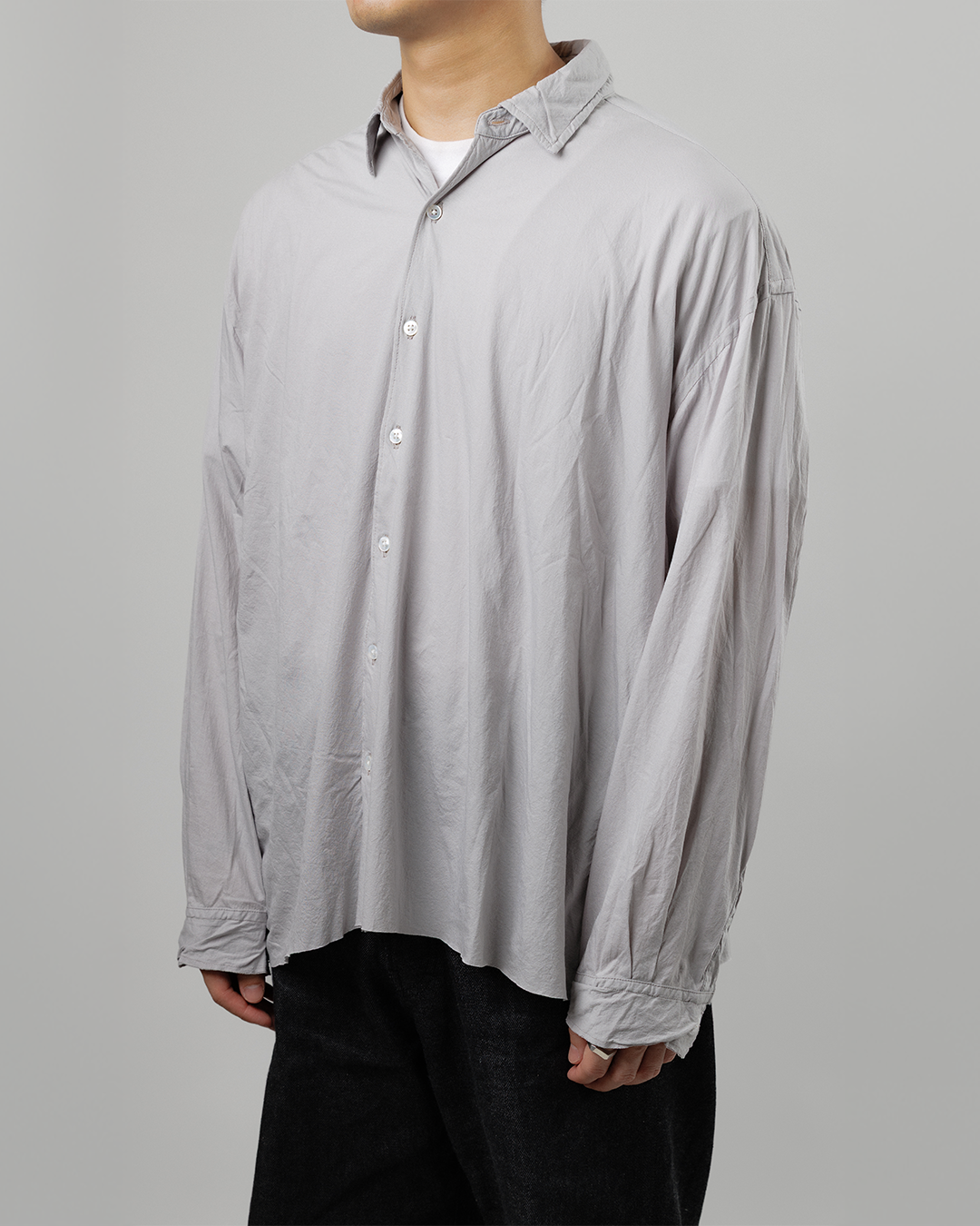 KANEMASA PHIL.｜46G Artisan Shirt (GREY)