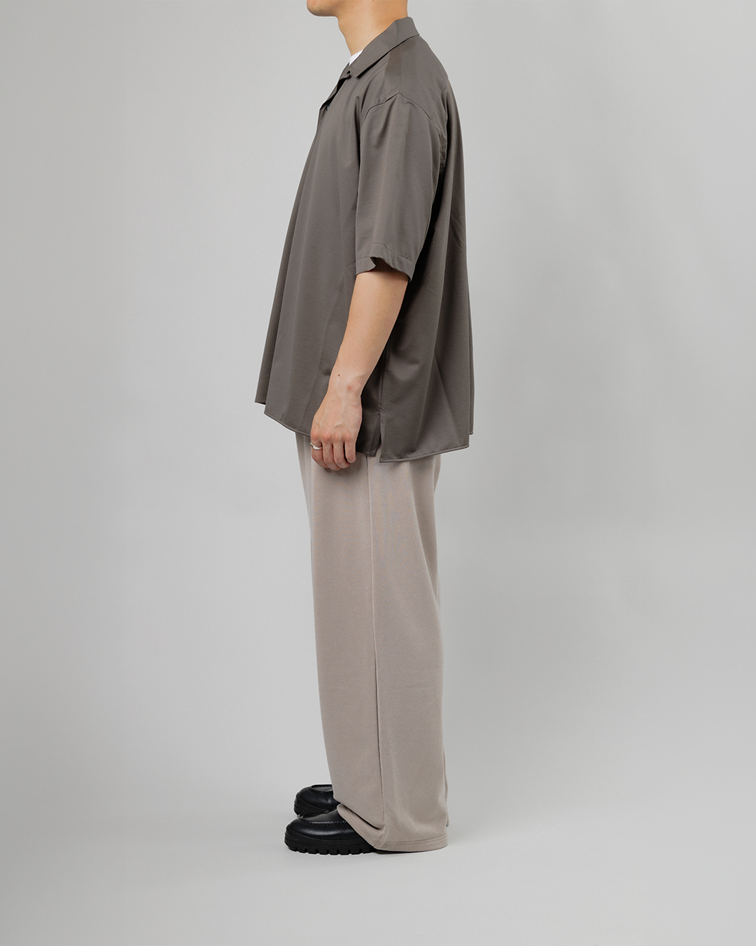 KANEMASA PHIL.｜46G Ether Shirt (CHARCOAL)
