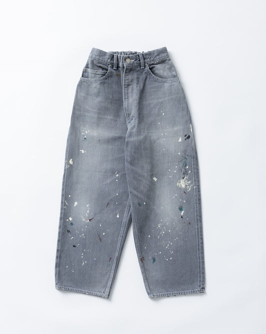 【後1】TSUZULI｜EZ DENIM 5P 褲（靛藍色褪色）