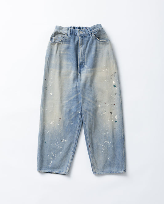 TSUZULI 2024AW｜EZ DENIM 5P PANTS PAINT (INDIGO PAINT)