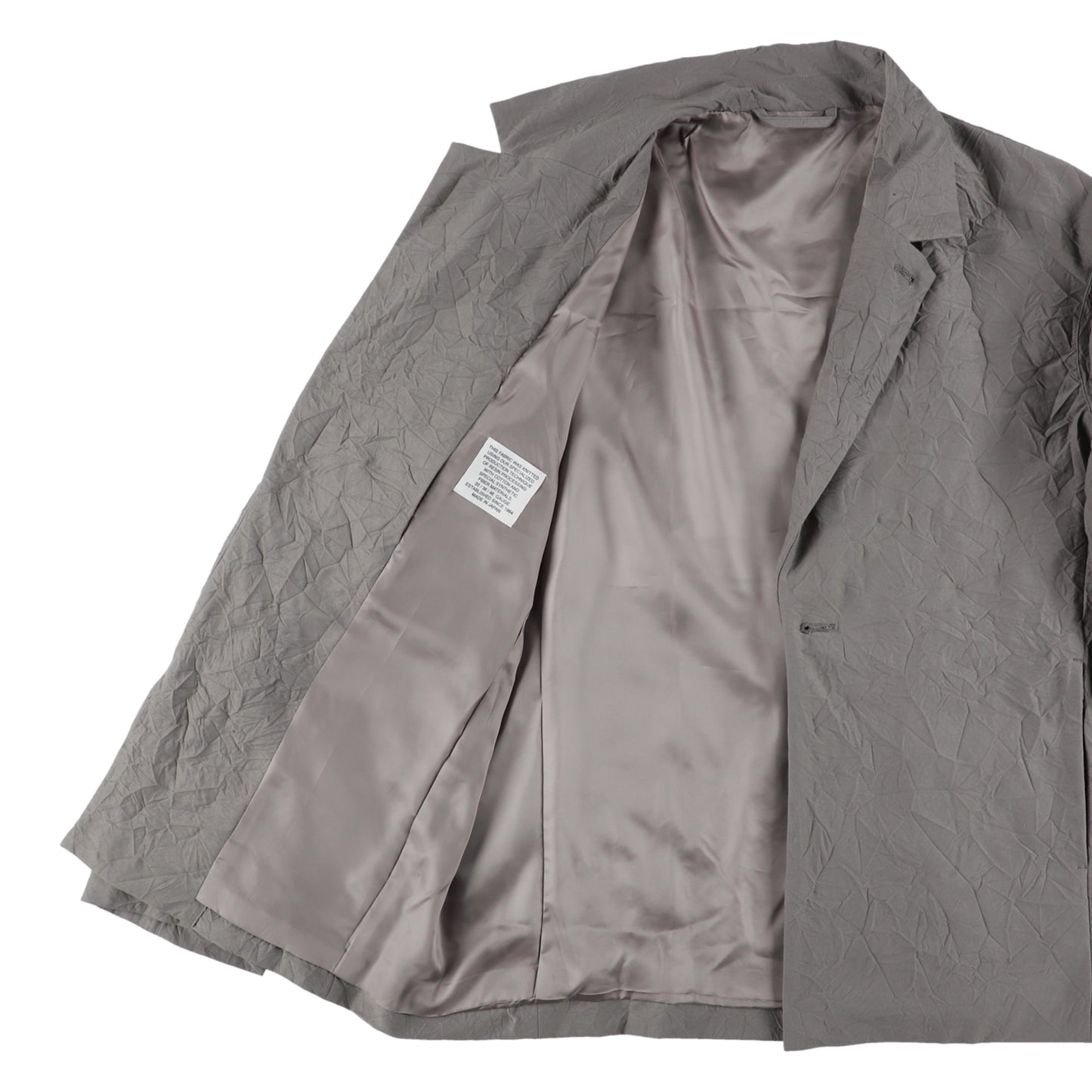 KANEMASA PHIL. 2024AW｜46G Washer Boxy Jacket (GRAY)