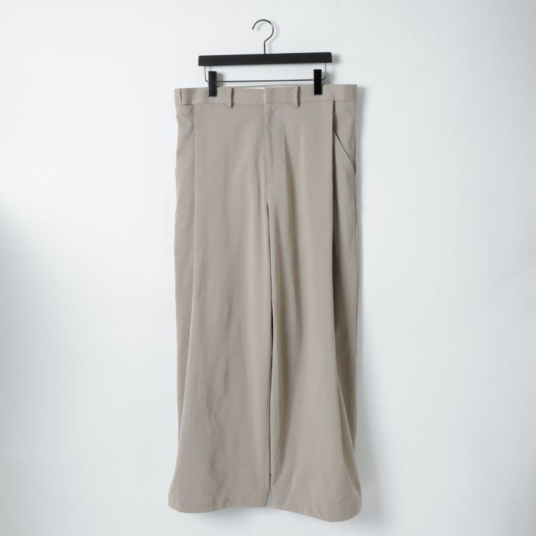 KANEMASA PHIL. 2025SS｜36G ECONYL Solid Balloon Pants (KHAKI)