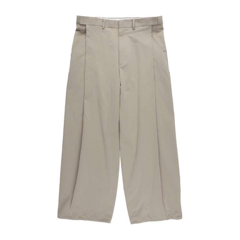 KANEMASA PHIL. 2025SS｜36G ECONYL Solid Balloon Pants (KHAKI)