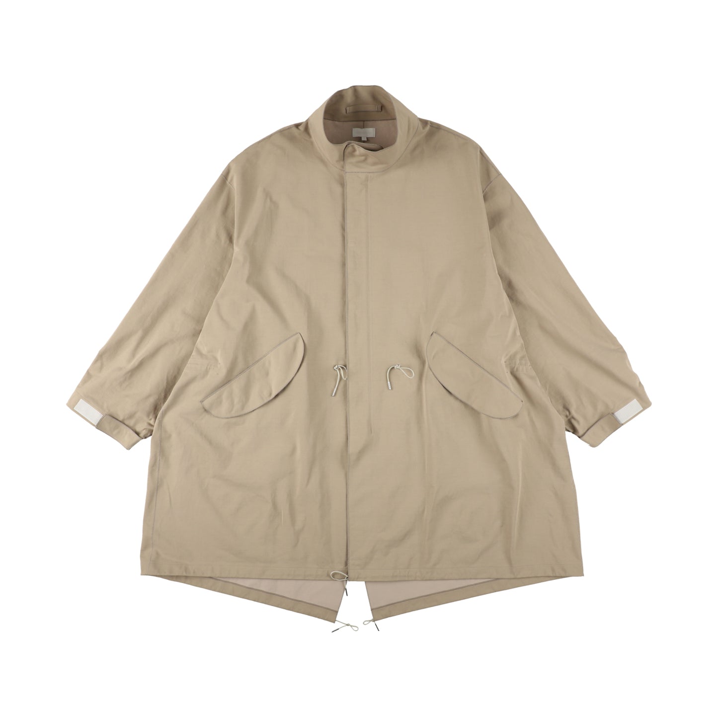 KANEMASA PHIL. 2025SS｜36G ECONYL Solid INCL Military Coat (KHAKI)