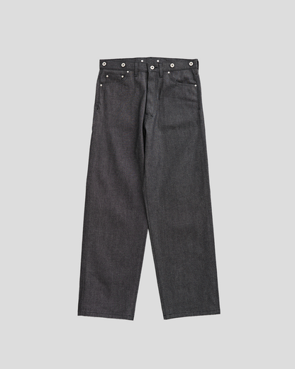 Schuray.｜1922 Model Black Denim Pants (BLACK)