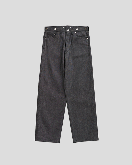Schuray.｜1922 Model Black Denim Pants (BLACK)