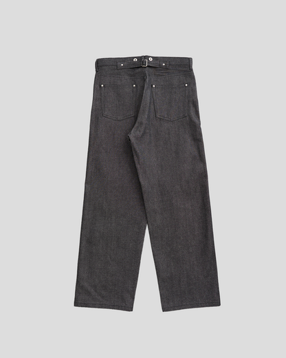 Schuray.｜1922 Model Black Denim Pants (BLACK)