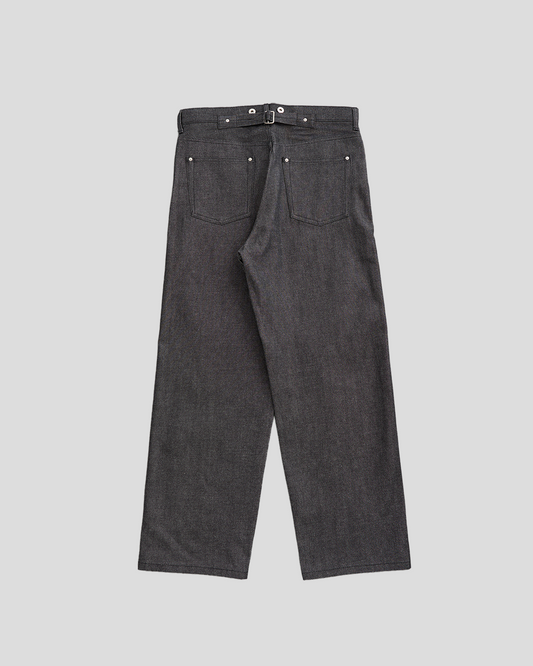 Schuray.｜1922 Model Black Denim Pants (BLACK)