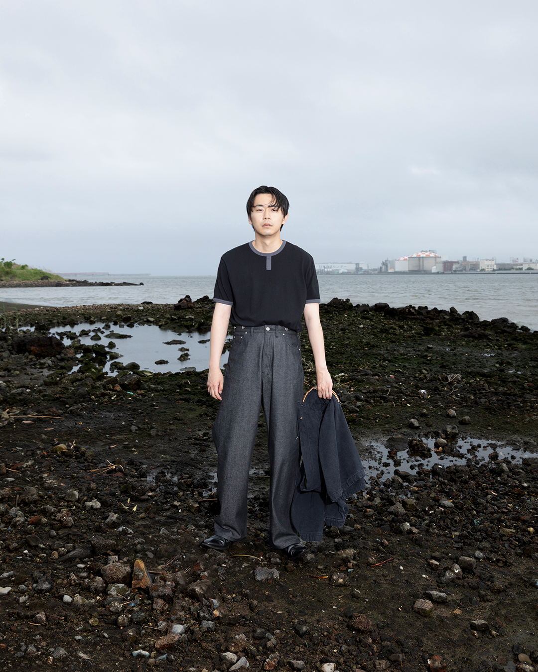 Schuray.｜1922 Model Black Denim Pants (BLACK)